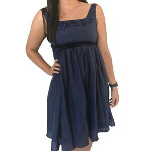 Anthropologie Chan Luu Silk Dress Size Small